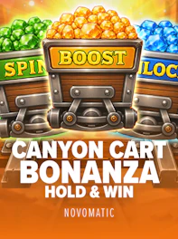 Canyon Cart Bonanza: Hold and Win